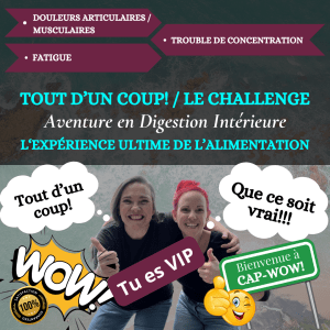 Offre VIP pour le défi <br>« Tout d'un coup »